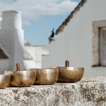 Trattamento benessere con campane tibetane