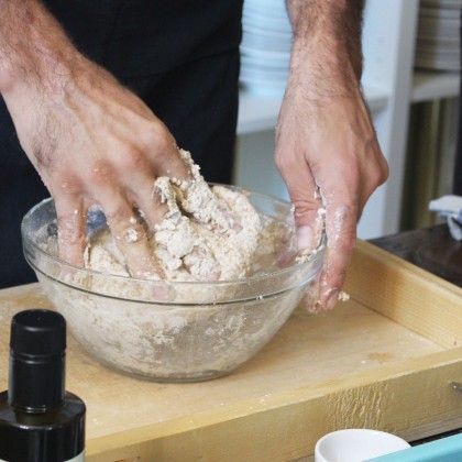 Cooking class - Mani in pasta